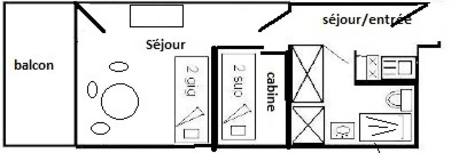 Apartment Residence Le France - Studio 3/4 Pers - Le France - Plagne Centre Mae-1784 La Plagne